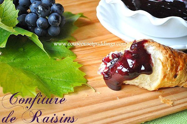 confiture de raisins