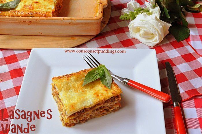 lasagnes a la viande