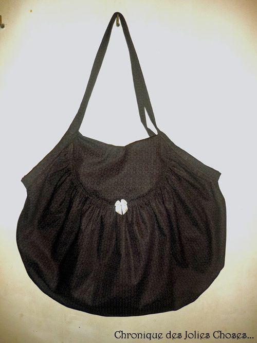 Couture sac Lisette selon patron japonais Couture sac Lisette selon patron japonais