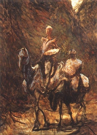 don quichotte daumier