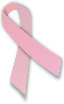 220px-Pink ribbon.svg
