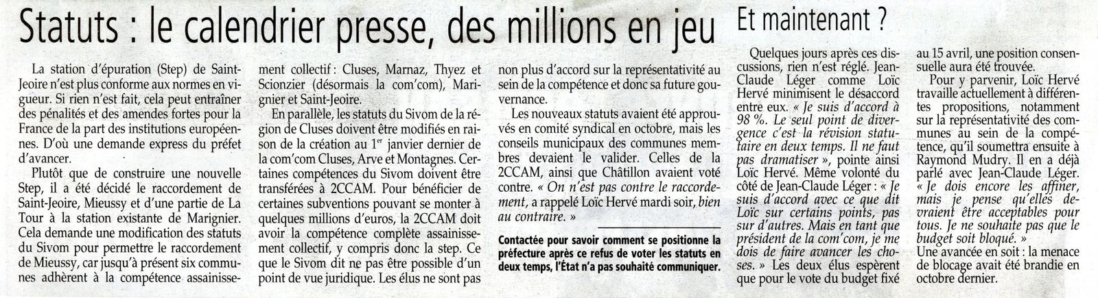 rencontre saint jeoire