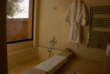 Tadelakt :douche tadelakt marocain Douche marocain