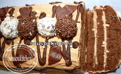 Gâteau d'anniversaireTruffé au Chocolat