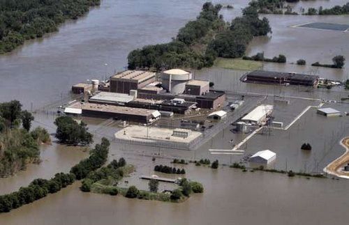 Fort Calhoun inondé