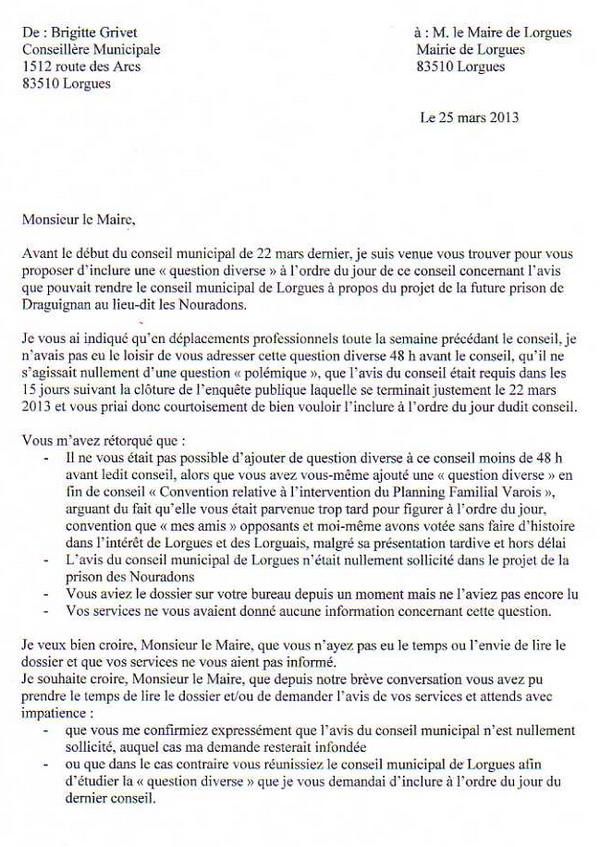 Formule de politesse lettre administrative