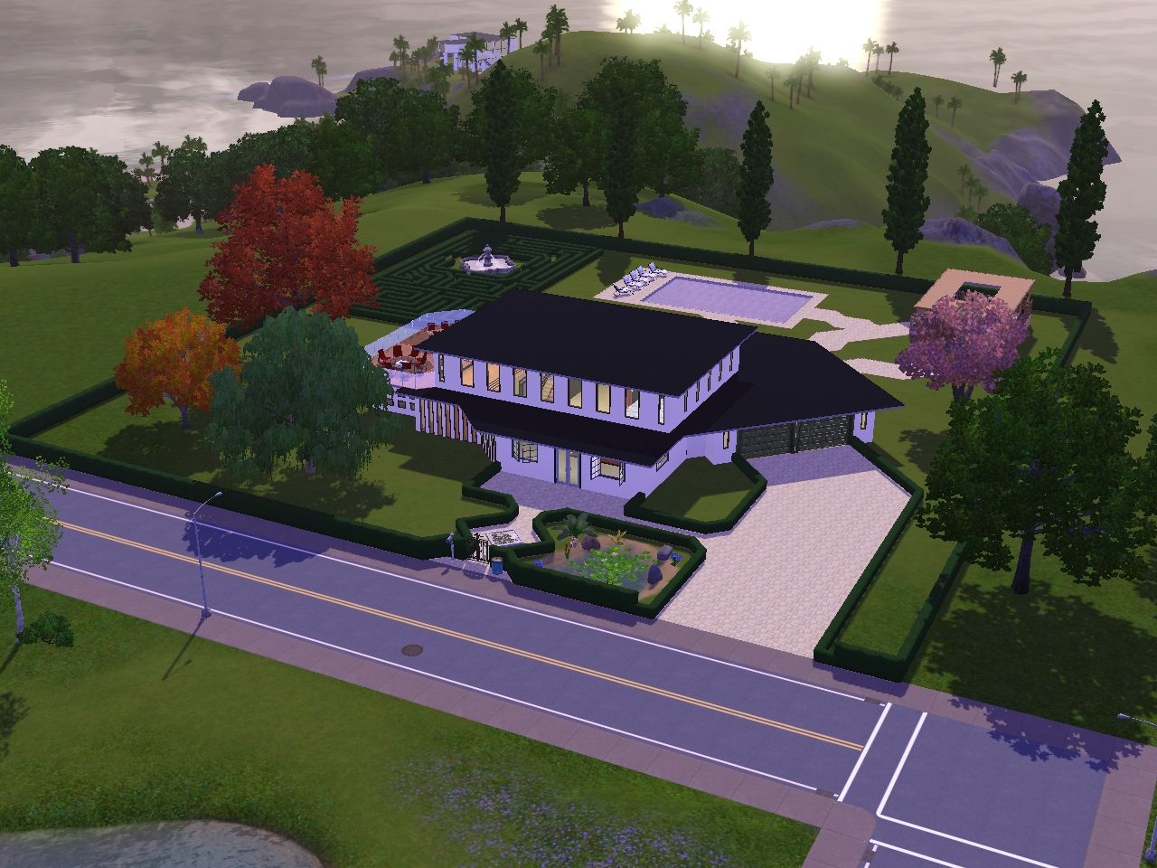 Villa immortelle. top design sims3