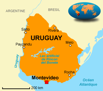 Résultat de recherche d'images pour "Uruguay Carte"