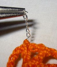 montage boucles d'oreilles crochet