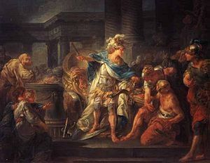 300px-Alexander cuts the Gordian Knot