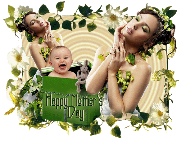723-CADEAU5 MAMAN BEBE CADEAU HAPPY MOTHER'S DAY