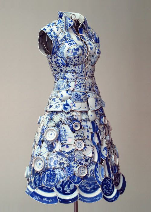 robe,porcelaine