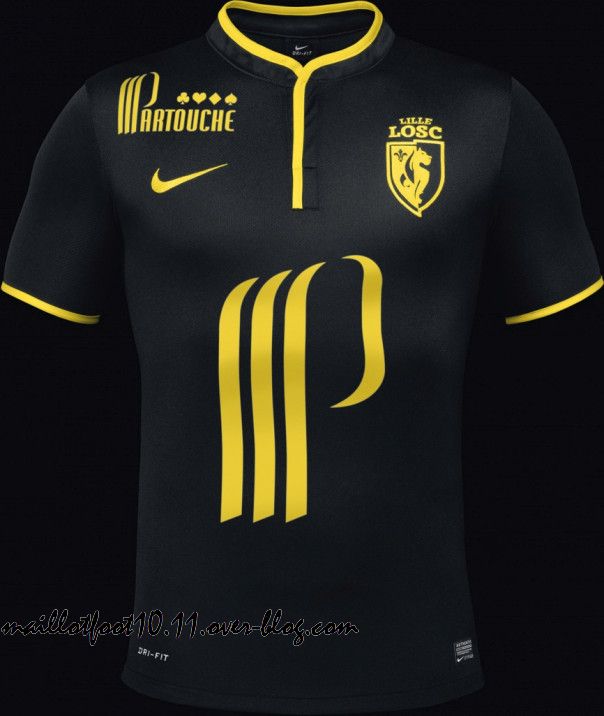 Maillot LOSC noir Maillot LOSC noir