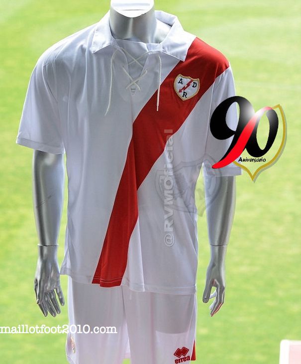 camisetas 2015 90 ans Rayo Vallecano