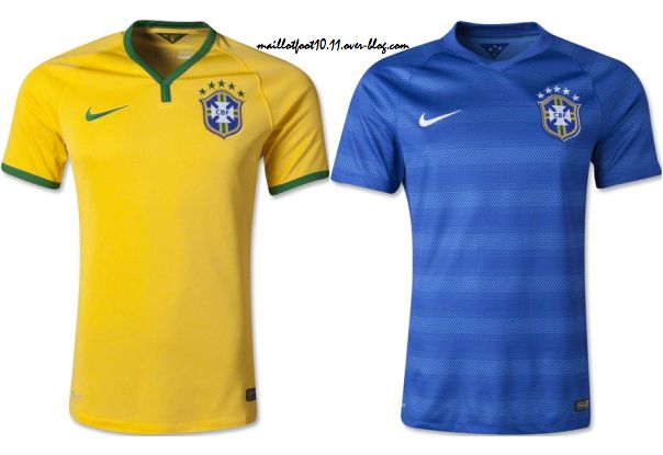 brésil maillot coupe du monde 2014