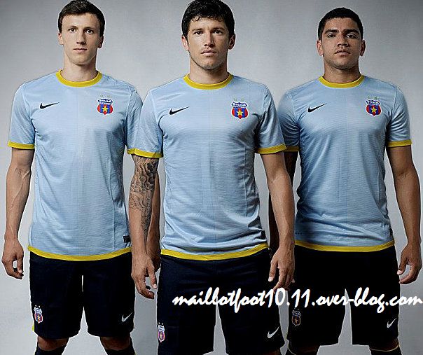 MAILLOTS 2012/2013 STEAUA BUCAREST - www.maillotfoot2010.com