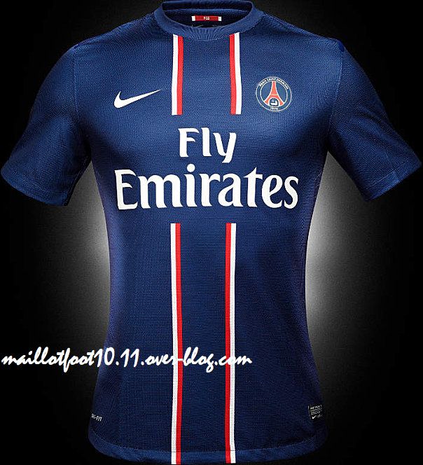 Maillot domicile du PSG pour la saison 2012 2013. domicile maillot 2012 2013 paris