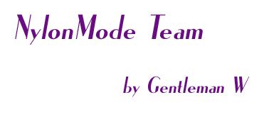 logo nylon-mode team by g w