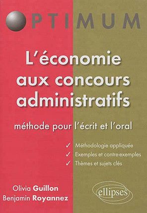 Dissertation economique concours administratifs