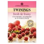 Twinings Cranberry, Raspberry & Elderflower, teabags 20S