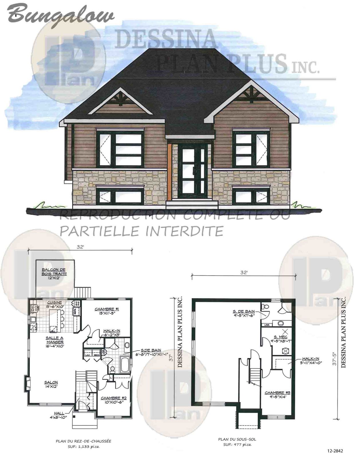 plan maison a vendre