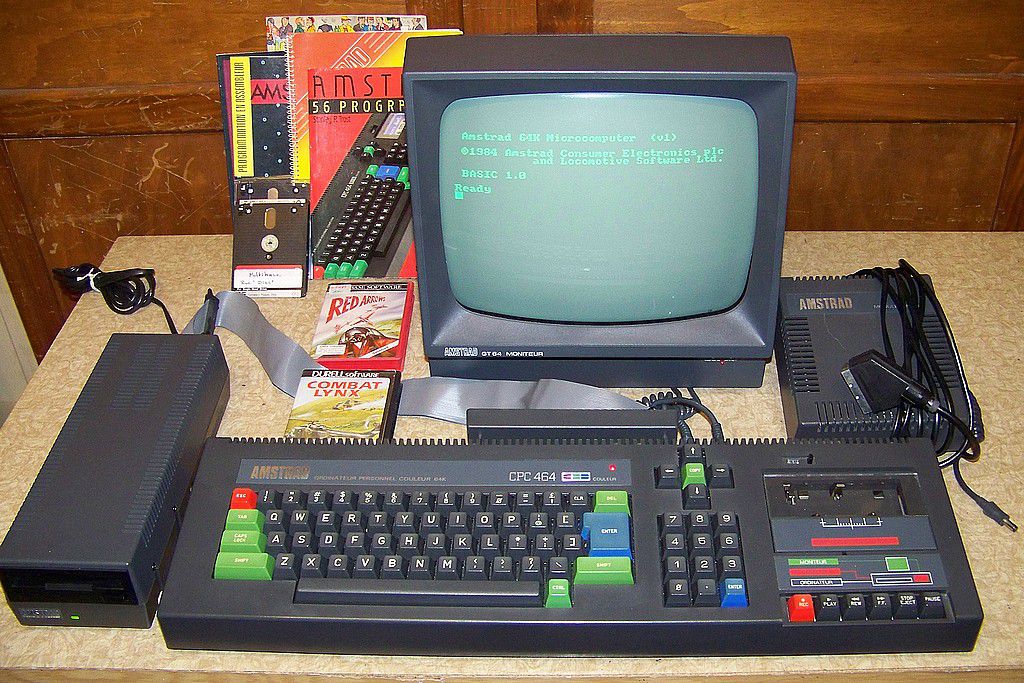Mon deuxième "ordinateur" l'Amstrad CPC464 - Le blog de Jacdeclerm
