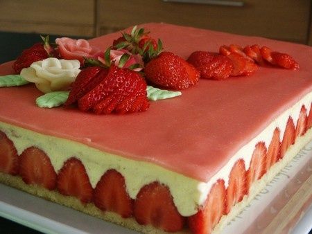 Le fraisier - Amuses bouche