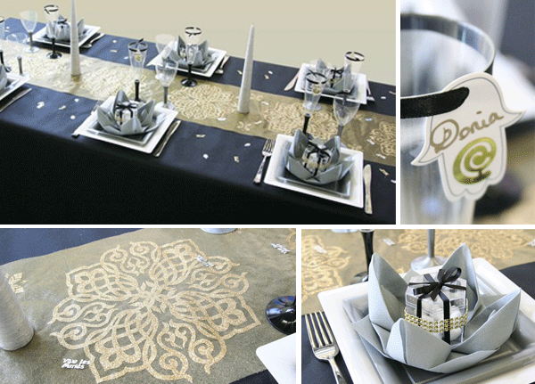 Une décoration de table orientale