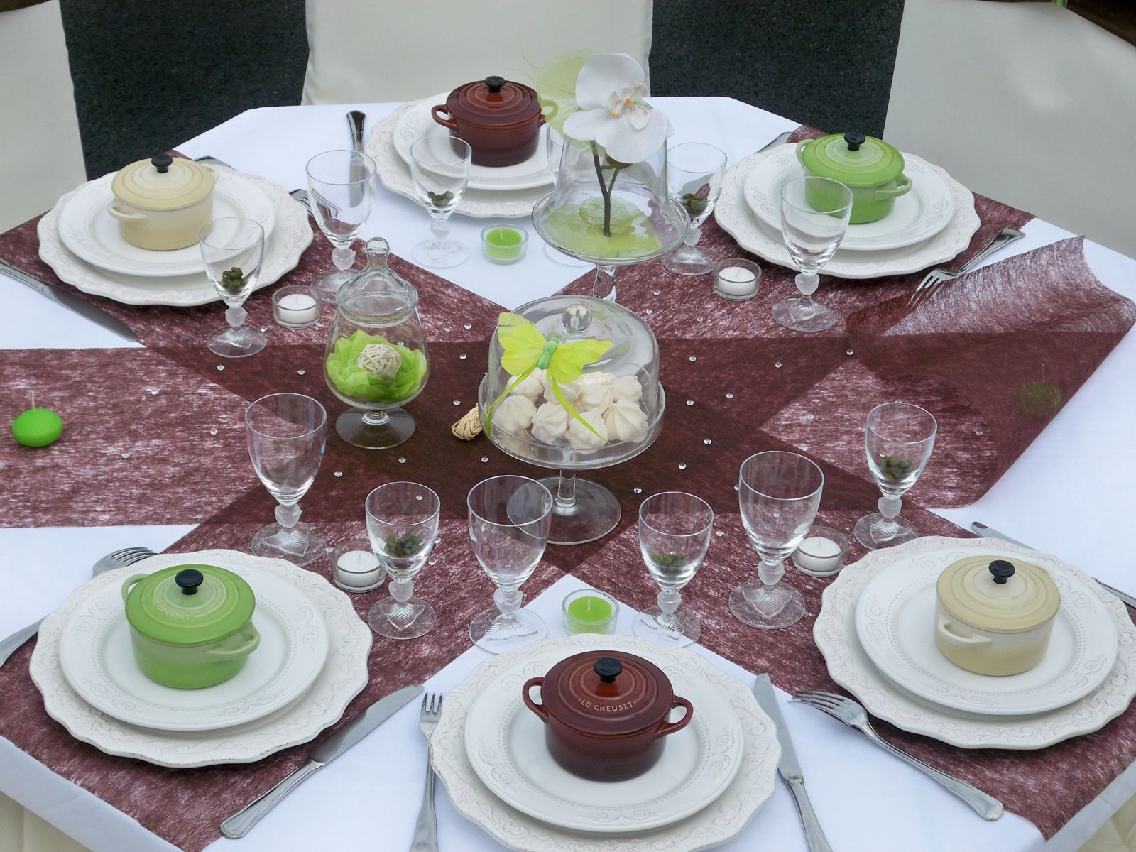 Diner Gourmandises Un Table Jardin Et Album Au TableDéco xoCredWB