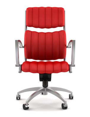 fauteuil de bureau ergonomique rouge