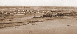 Vue générale d'Assouan vers 1901.