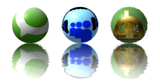 Social Icons écolo pack 4