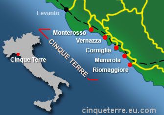 italie cinqueterre-italy-map