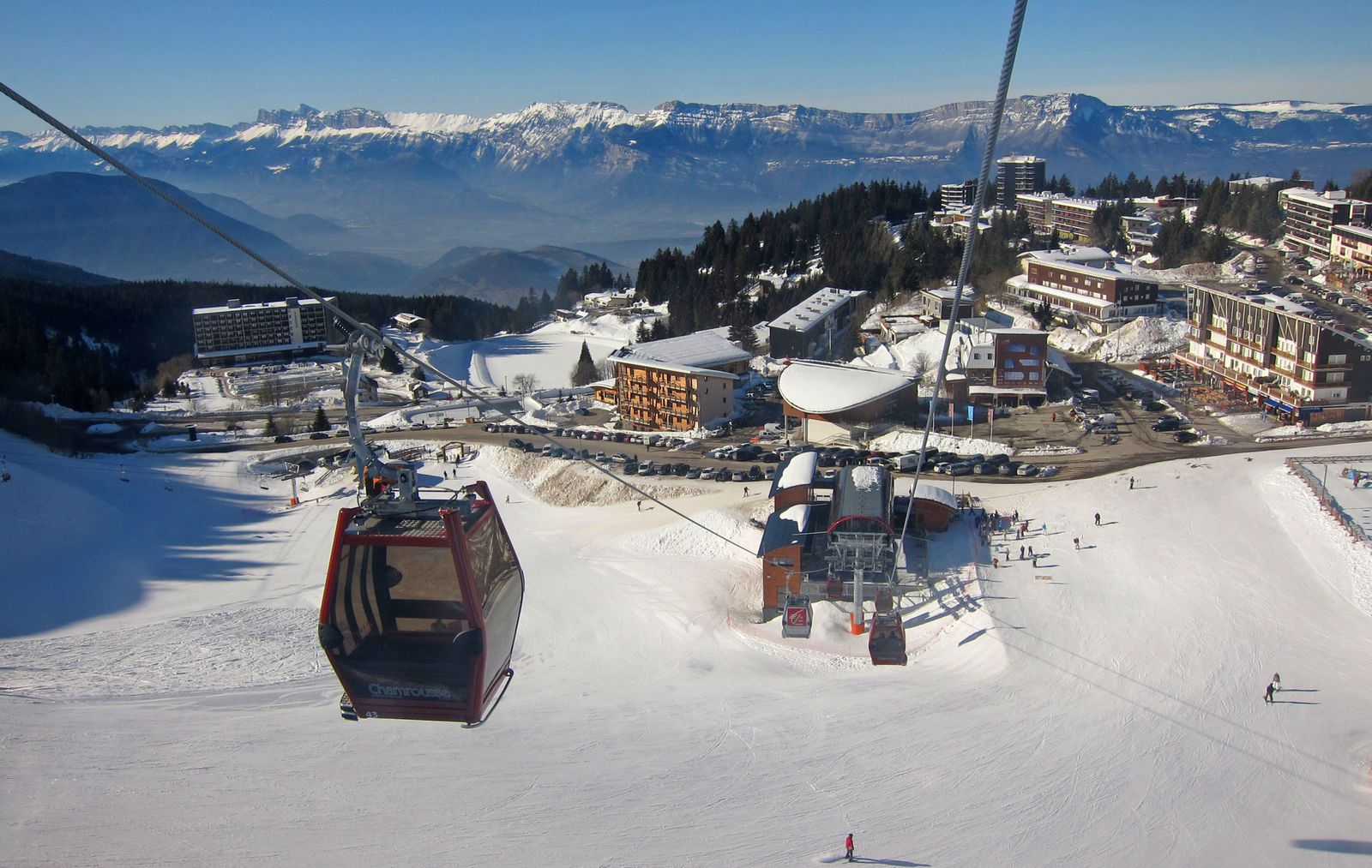 Ski tranquille à Chamrousse - Par monts et par mots