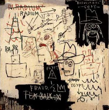 Basquiat futureScienceVersusMan1983