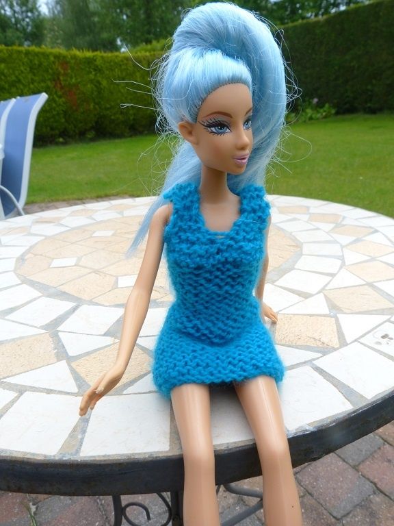 barbie bleu