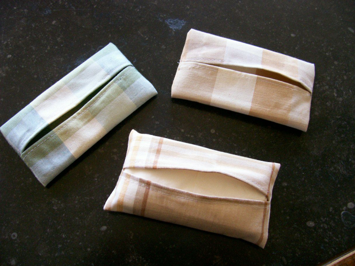 TUTO pochette pour paquet de mouchoirs en papier - libelluledunord