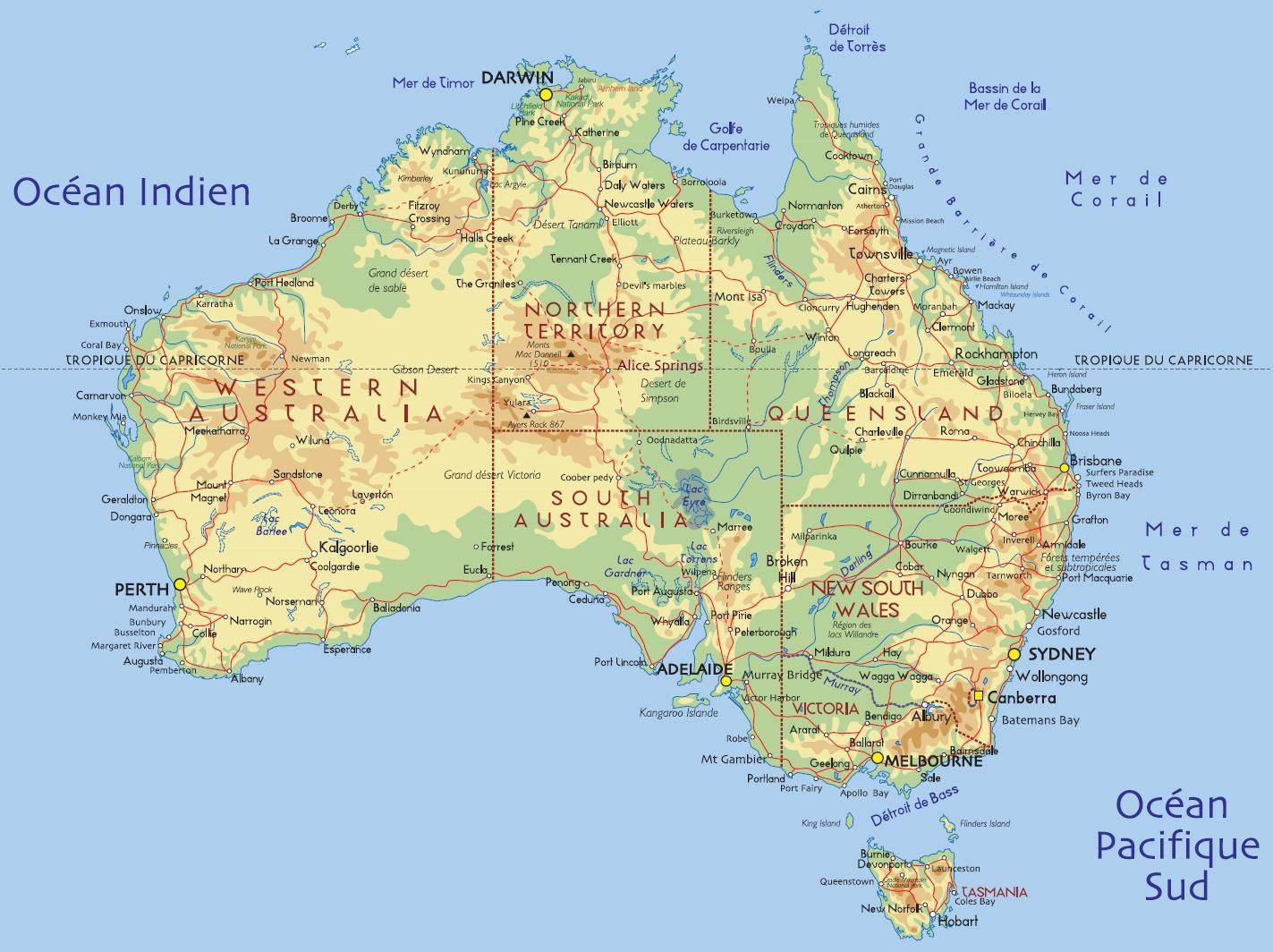 carte-d-australie