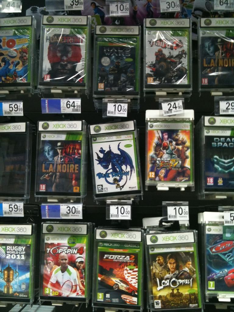 BON PLAN] De bons jeux Xbox 360 (!) pour 10€ chez Auchan + 1 bon d'achat de  10€ pour Gears Of War 3 - Playstation-Gate - Le blog de Dark-Messiah