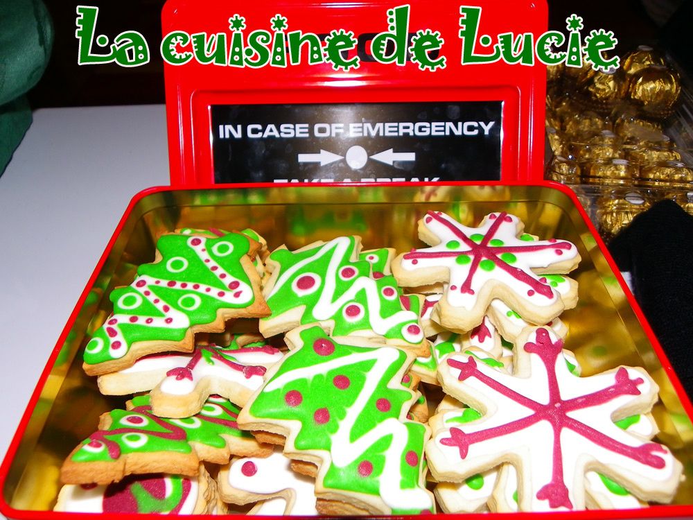 Sablés de Noël – API Lucie Aubrac