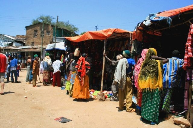 Le marché d'Harar - 2009