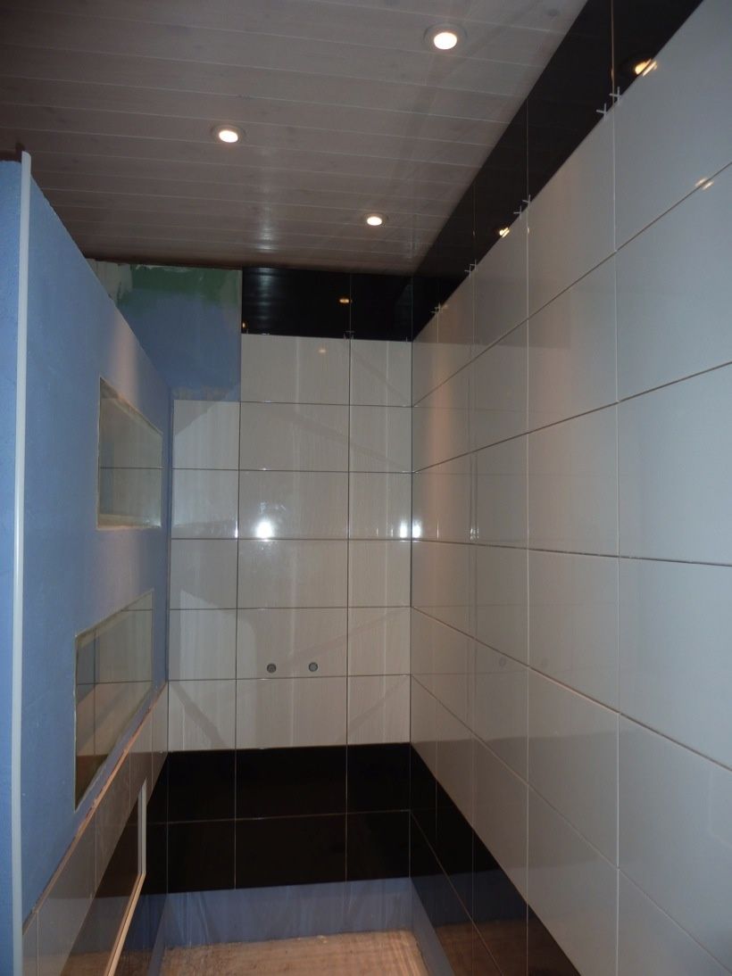 Salle de bain noir brillant: meuble salle de bain noir. ensemble ...