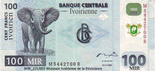 La nouvelle Monnaaie Ivoirienne