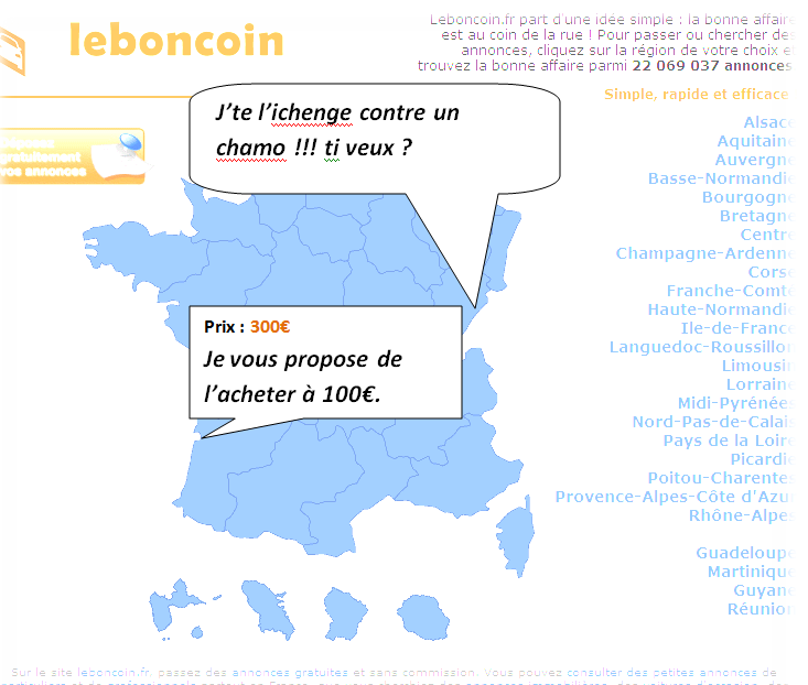 La face cachée de Leboncoin.fr : focus sur les acheteurs - Le blog de  Sigma_me