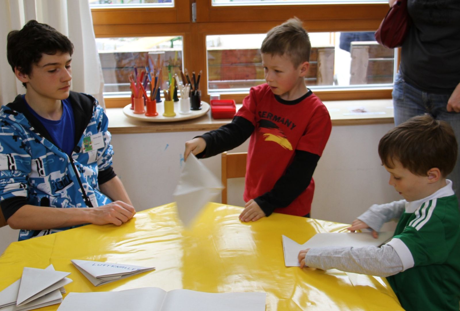 thema flugzeug kindergarten