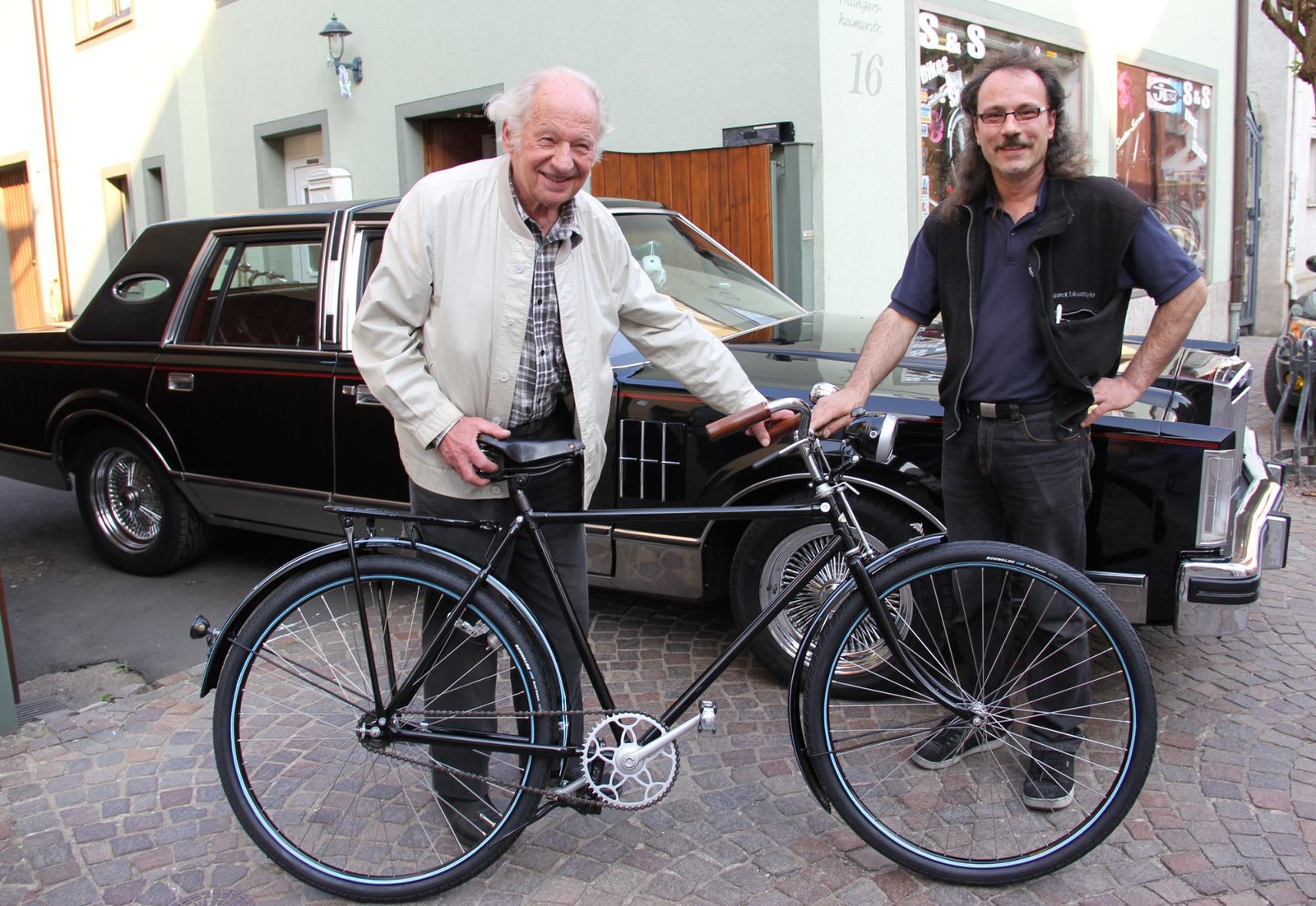 Alte Liebe rostet nicht: Walter Schillings "Wanderer"-Fahrrad aus dem Jahr  1938 blitzt wieder wie neu - Veitshöchheim News