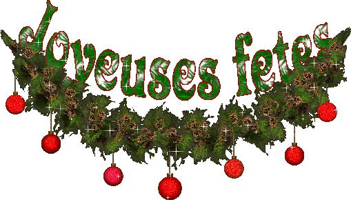 joyeuses fêtes