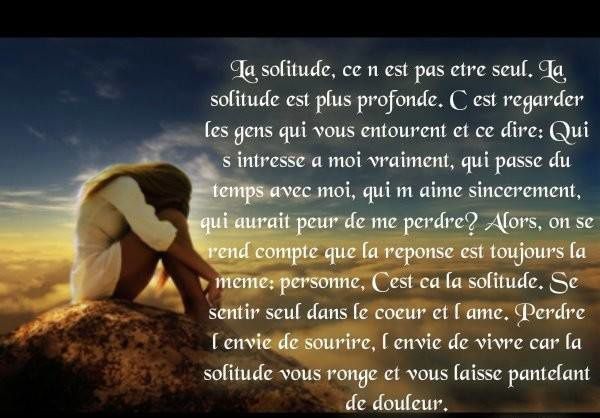 Citation sur la solitude