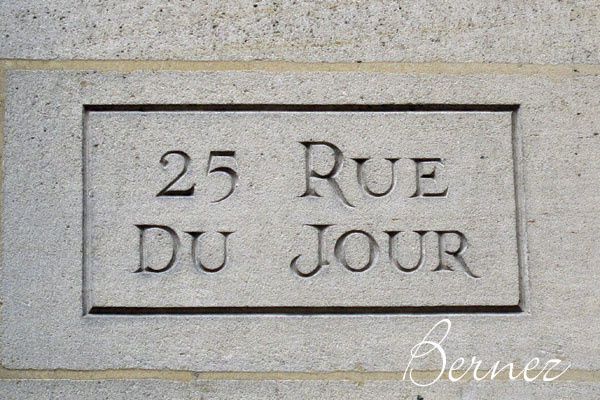 25 rue du Jour 75001 Paris Blog