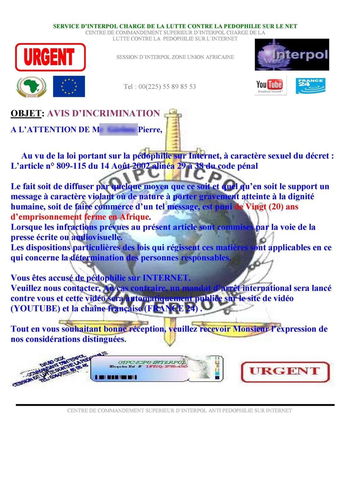 site de rencontre special police